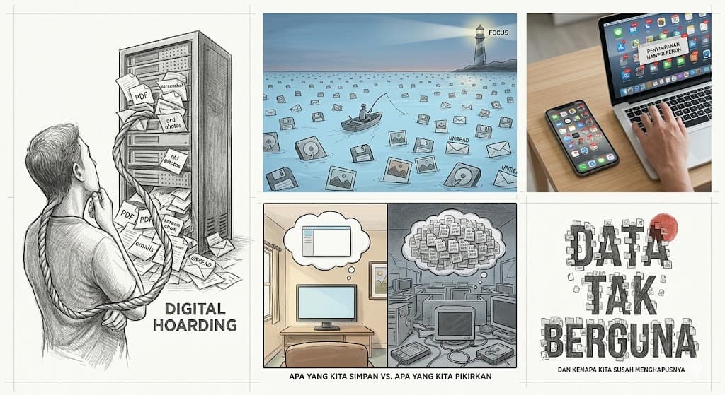 Digital Hoarding: Kenapa Kita Begitu Terobsesi Menyimpan File Tak Berguna?