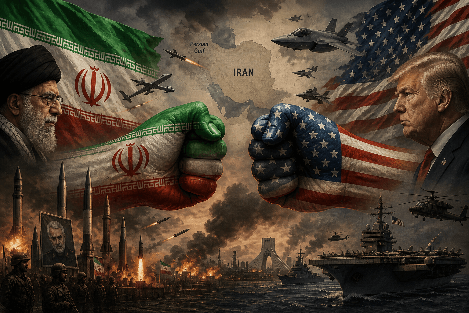 Ketegangan Iran-AS Memuncak: Teheran Ancam Bencana Perang, Tegaskan Program Nuklir Tak Tergoyahkan